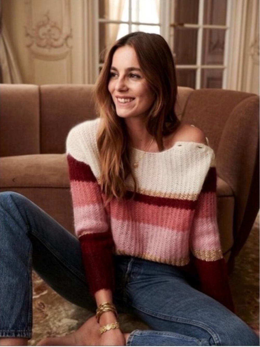 Sezane Tonia Pullover Sweater
